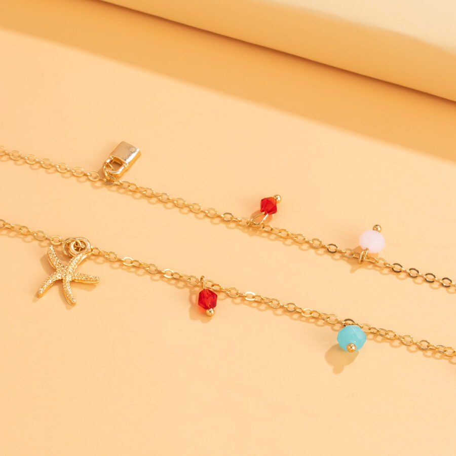 18K Gold Plated Shell Belly Chain - besharam.pk