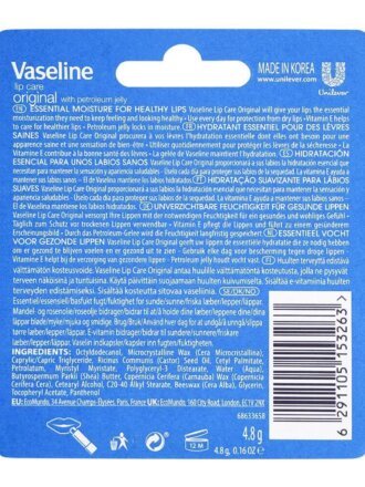 vaseline lip care