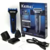 Kemei 3 in 1 Professional Rechargeable Hair Trimmer