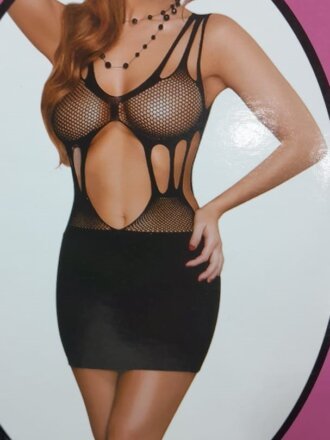 Bodystocking With Soft Net