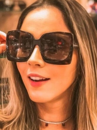 Sonnenbrille Big Frame Sunglasses