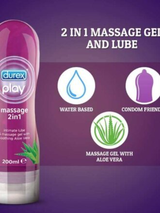 Durex Play Massage 2-In-1 Aloe Vera Massage Gel