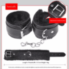 black color fluffy hand cuffs