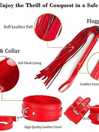 red color bondage kit