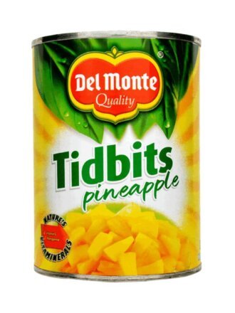 Del Monte Tidbits Pineapple Tin