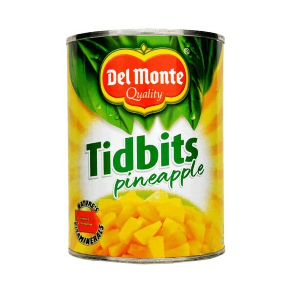 Del Monte Tidbits Pineapple Tin