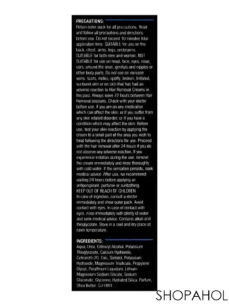 EU Men Hair Removal Cream